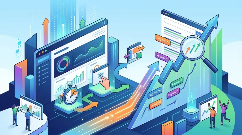 How Core Web Vitals Improvements Show Up in Rank Tracking