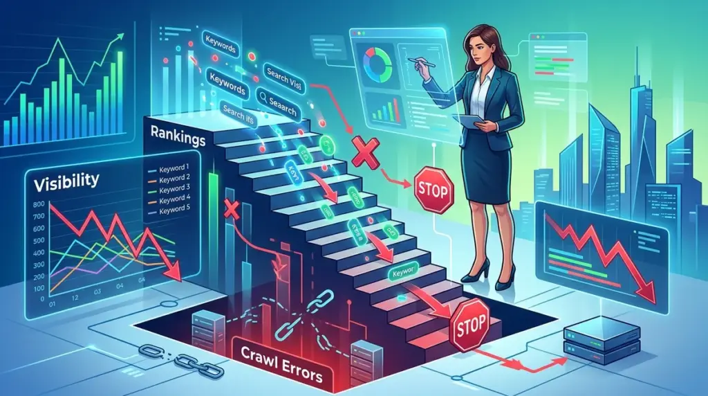How Crawl Errors Can Lead to Ranking Losses