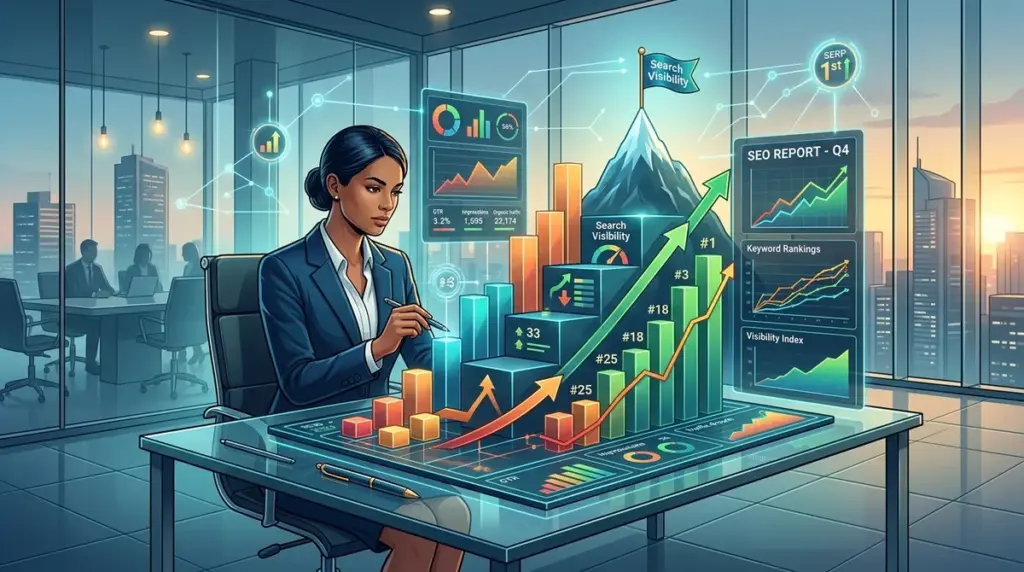How to Build an Executive SEO Report With Rank Tracking Data