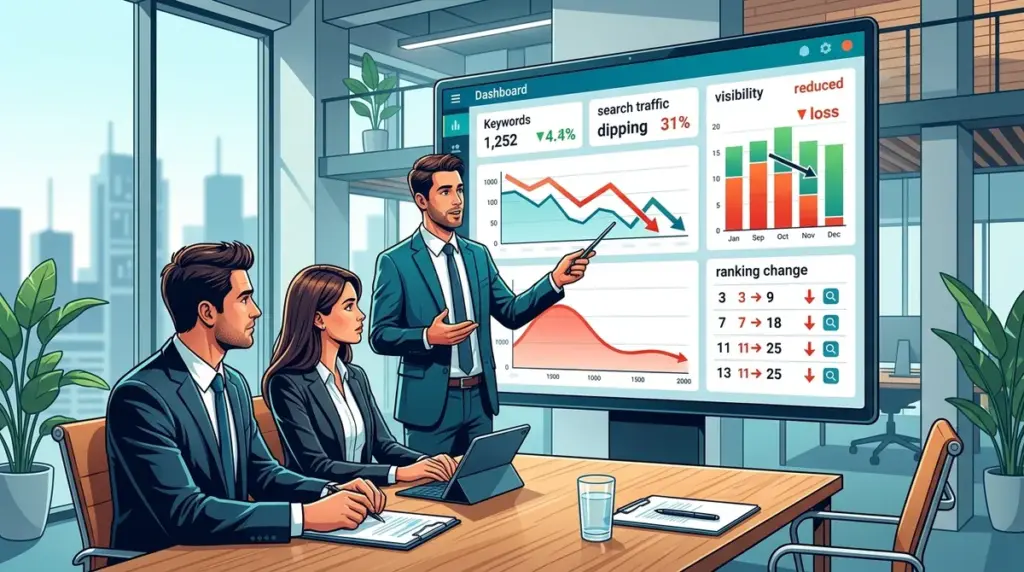 How to Explain Ranking Losses to Clients or Stakeholders