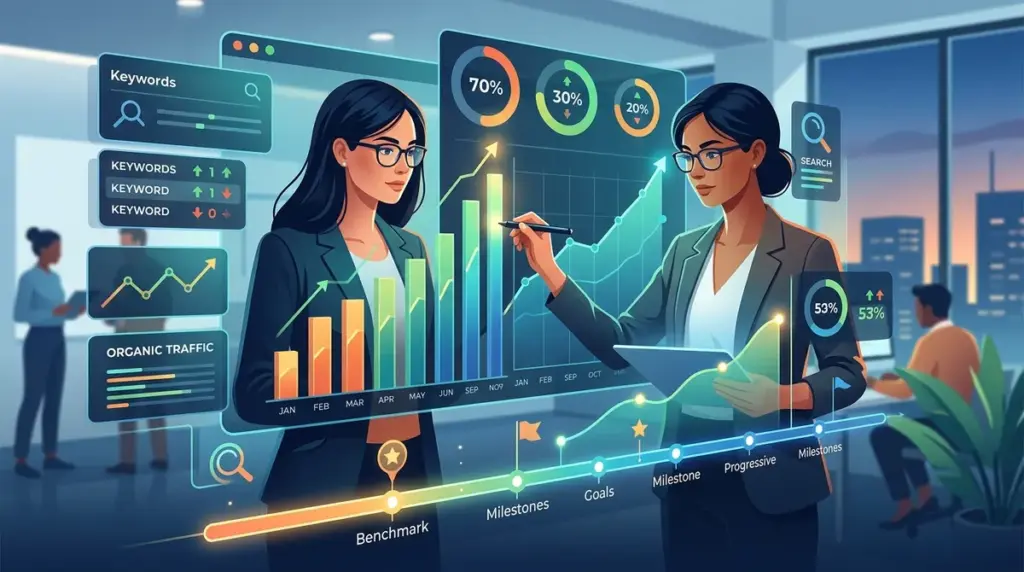 How to Set Realistic SEO Benchmarks From Ranking Data