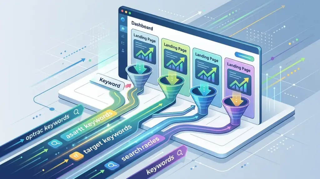 How to Track Landing Page Keywords Without Cannibalization