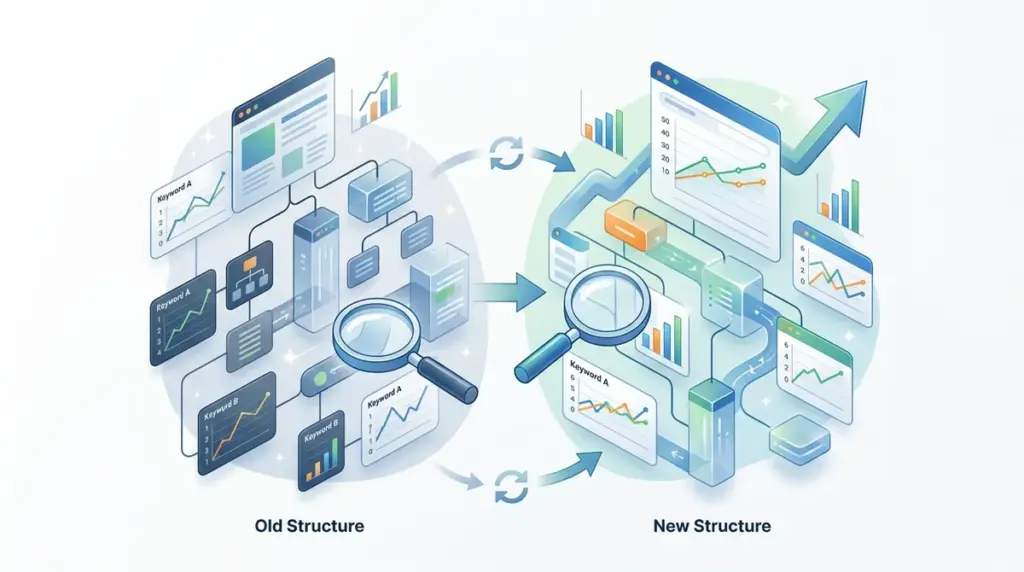 How to Track Rankings After Changing URLs or Site Structure