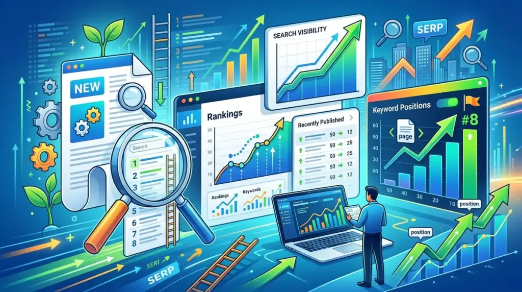 How to Track Rankings for Newly Published Pages