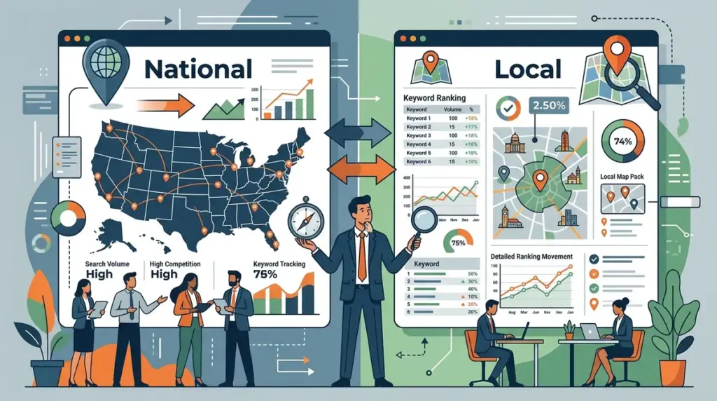 National vs Local Keyword Tracking: Choosing the Right Scope