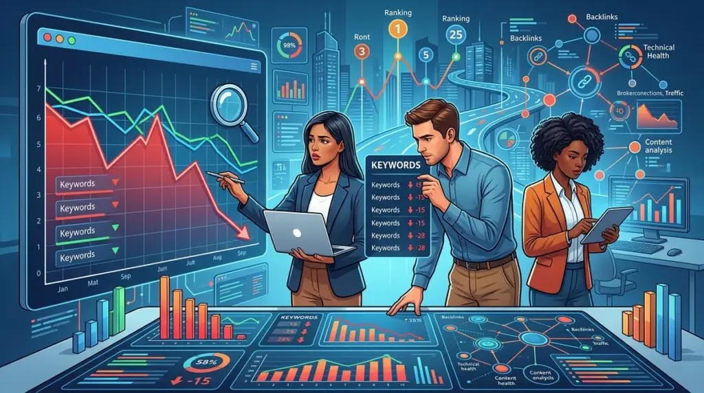 What Causes Ranking Drops and How to Investigate Them