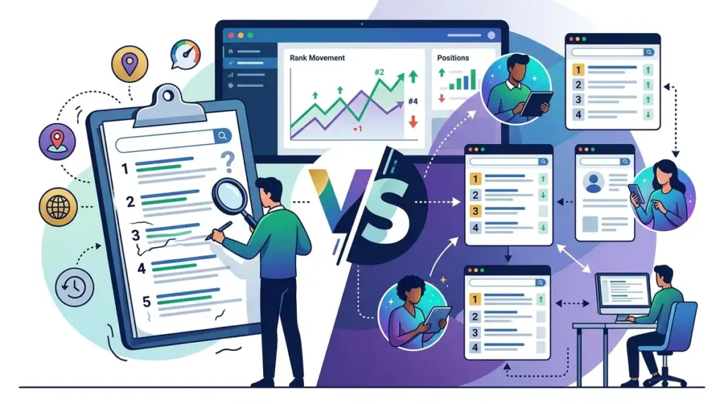 Why Personalized Search Makes Manual Rank Checks Unreliable